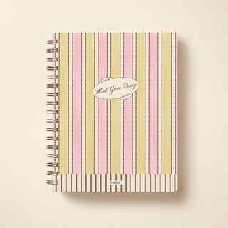 Maison Rayure B5 Softback Spiral Mid Year Diary