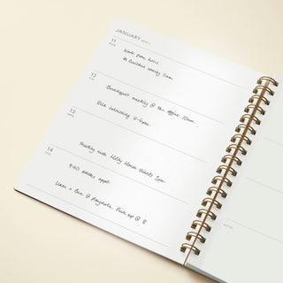 Maison Rayure B5 Softback Spiral Mid Year Diary
