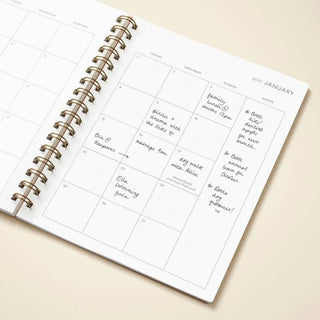 Maison Rayure B5 Softback Spiral Mid Year Diary